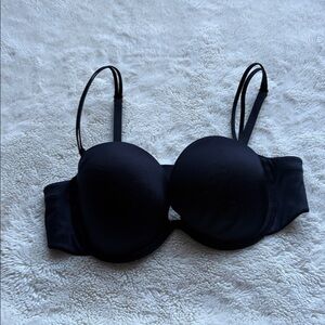 Victoria’s Secret Strapless Push-Up Bra – Size 34A | Black | Everyday Luxe |